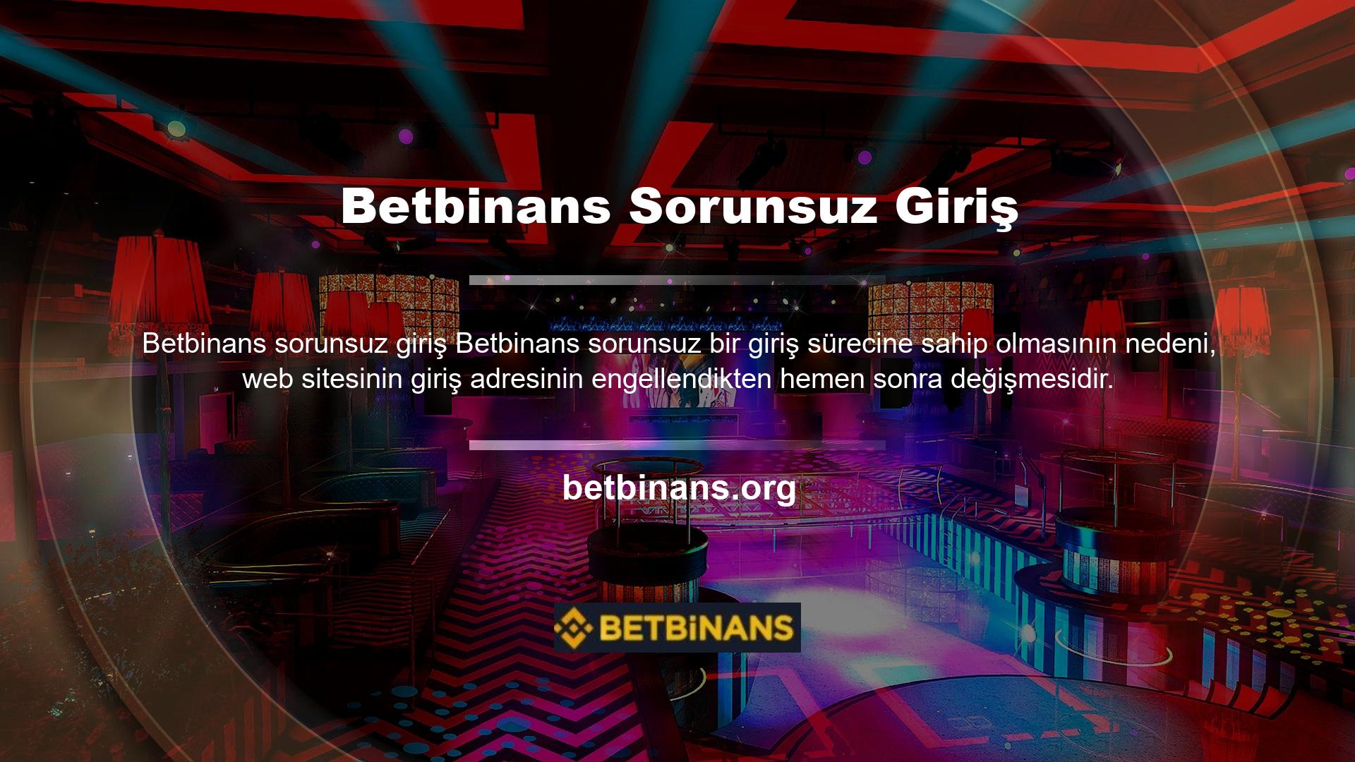 Türk oyuncular, kayıt talimatları ve en son kayıt adresi için resmi Betbinans Twitter hesabını ziyaret etmelidir
